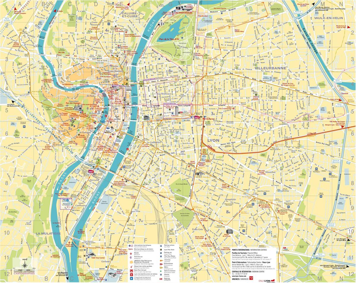 Lyon mapa em pdf