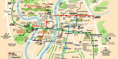 Mapa do passeio mapa