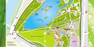 Mapa de Lyon park